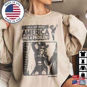 New Hot Beyonce Black And White Shirt Renaissance World Tour T2 Classic